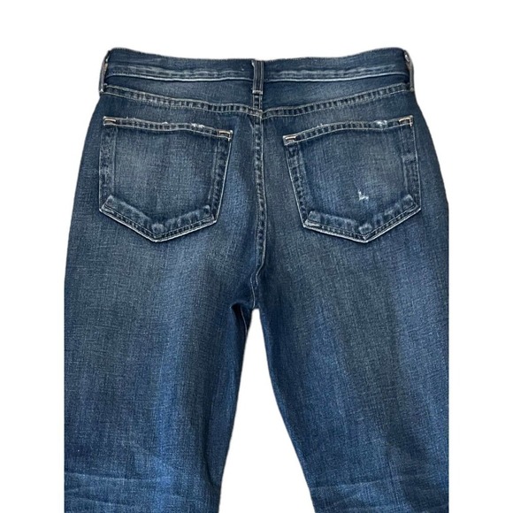 L'Agence Rockie Denim High Rise Destroyed Cigarette Leg Jeans 28 Newberry Wash - Picture 6 of 8